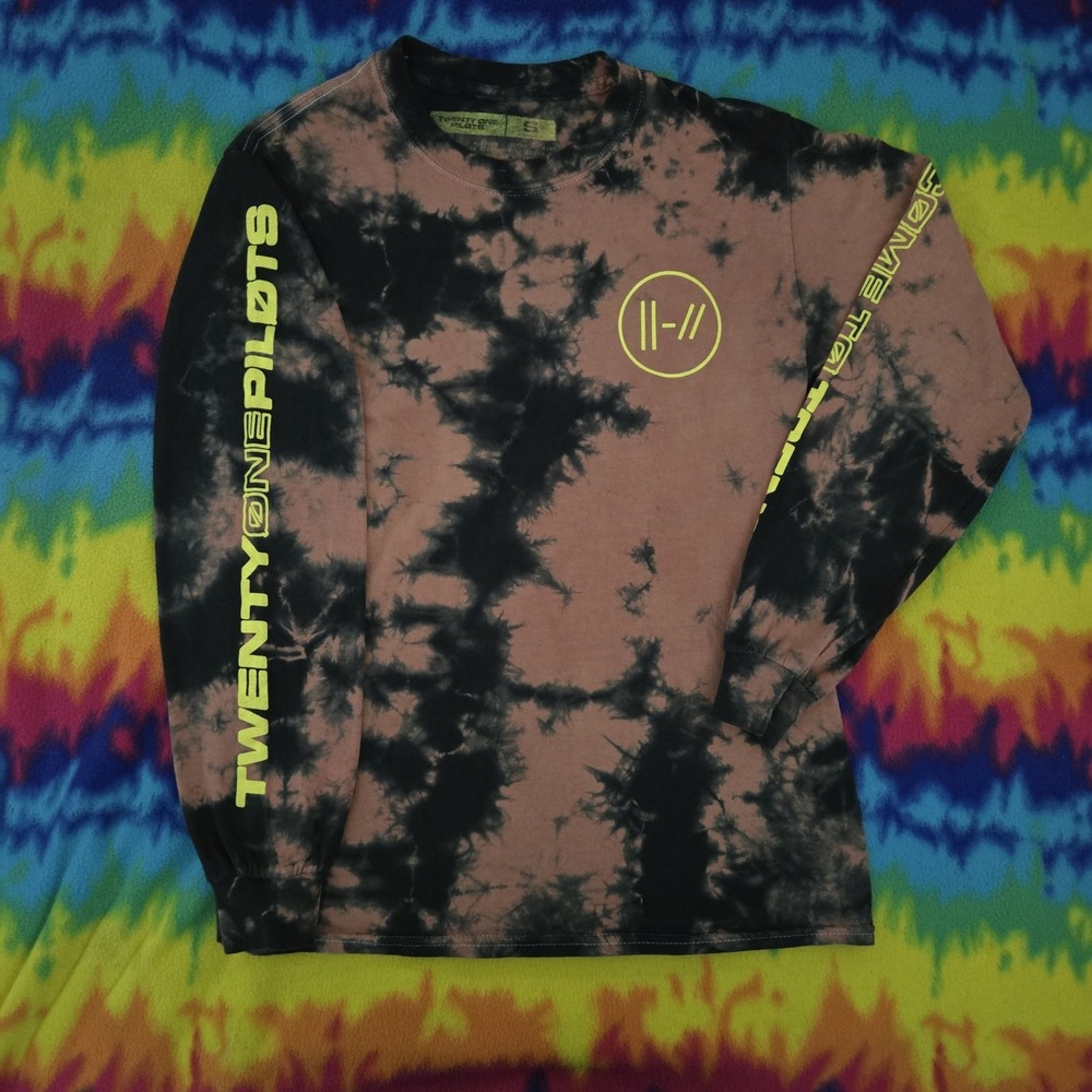 Twenty One Pilots 2019 Bandito Tour Longsleeve Shirt Adult Small Tie Dye